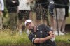 Australia's Marc Leishman plays from a bunker on the 16th hole during the final round of the Australian Open golf championship at the Kingston Heath Golf Club in Melbourne, Australia, Sunday, Dec. 1, 2024. (AP Photo/Asanka Brendon Ratnayake)