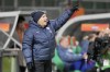 United States head coach Emma Hayes gestures during the international friendly women's soccer match between the Netherlands and the United States at the ADO Den Haag Stadium in The Hague, Netherlands, Tuesday, Dec. 3, 2024. (AP Photo/Peter Dejong)