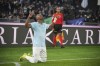 Lazio's Tijjani Noslin celebrates after scoring his side's second goal during the Italian Cup soccer match between Lazio and Napoli at Rome's Olympic Stadium, Thursday, Dec. 5, 2024. (AP Photo/Andrew Medichini)