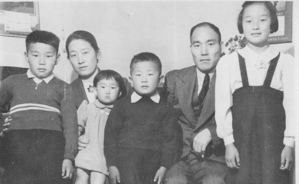 Supplied
The Nishikihamas, from left: Tom, mother Sawae, Keiko, Kenji, father Torasaburo and Grace.