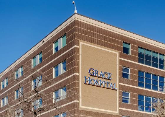 Grace Hospital (Mike Deal / Free Press)