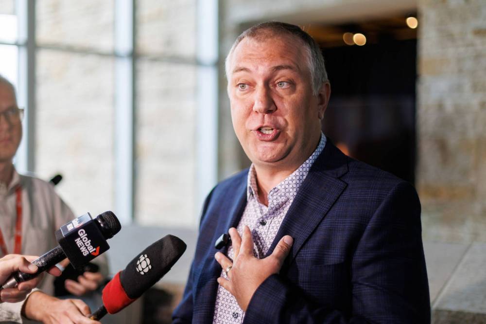 MIKE DEAL / FREE PRESS FILES
Nathan Martindale, president of the Manitoba Teachers’ Society believes the update puts Manitoba on a more even playing field with the rest of Canada.