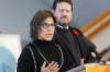 MIKE DEAL / FREE PRESS
                                Manitoba Arts Council board chair Katarina Kupca speaks at a news conference Friday at the Centennial Concert Hall alongside Sport, Culture, Heritage and Tourism Minister Glen Simard. She said the new funding shows the value of arts in the community.