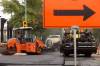 Tim Smith/ The Brandon Sun
                                Road repaving work continues on Princess Avenue between 9th Street and 10th Street.