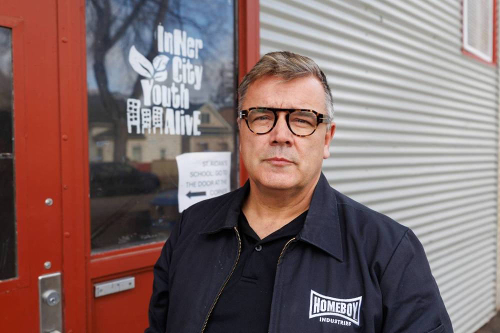 MIKE DEAL / FREE PRESS
Kent Dueck, Executive Director at Inner City Youth Alive, which had its freezer system vandalized twice for its copper tubing.