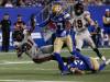 John Woods / THE CANADIAN PRESS FILES
                                Blue Bombers safety Brandon Alexander (centre) is back at practice after being out of the lineup for six weeks with an injury.