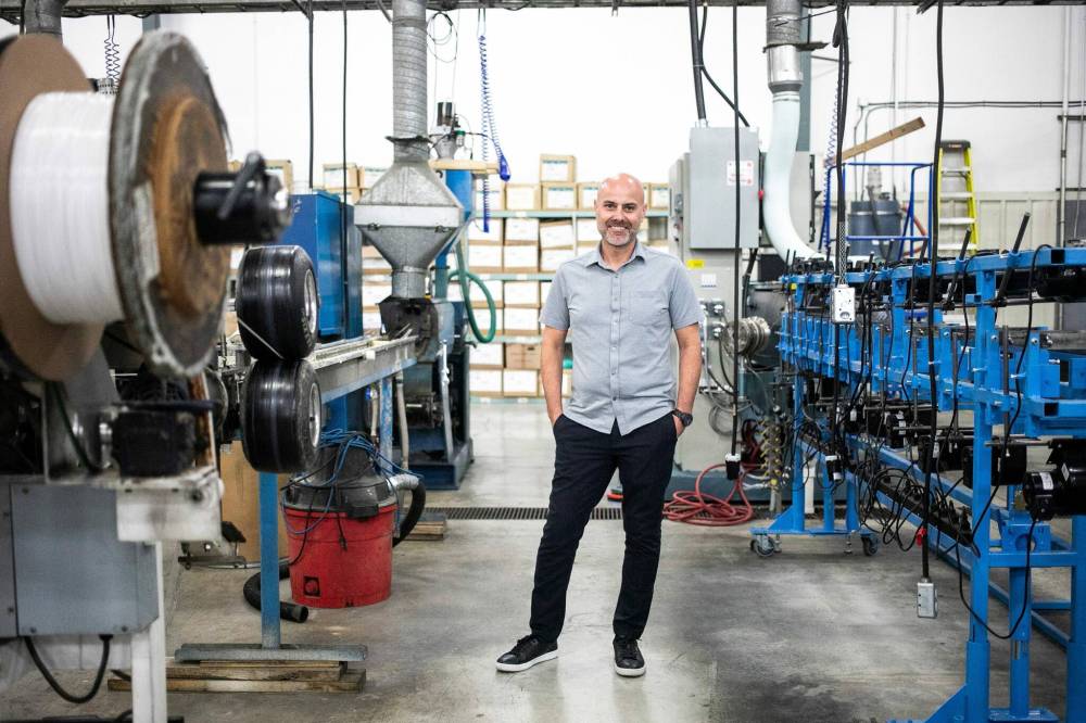 MIKAELA MACKENZIE / FREE PRESS
Gateway Group operations manager Rene DesJarlais is a co-owner of Gateway Group, along with his father, Matthew DesJarlais (son of company founder William DesJarlais).