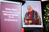 MIKE SUDOMA / THE CANADIAN PRESS
                                A framed portrait of Murray Sinclair sits on stage prior to a memorial service held in his honour in Winnipeg on Sunday Nov. 11, 2024. A national commemorative ceremony took place for Murray Sinclair, a former judge, senator and chair of the Truth and Reconciliation Commission into residential schools.