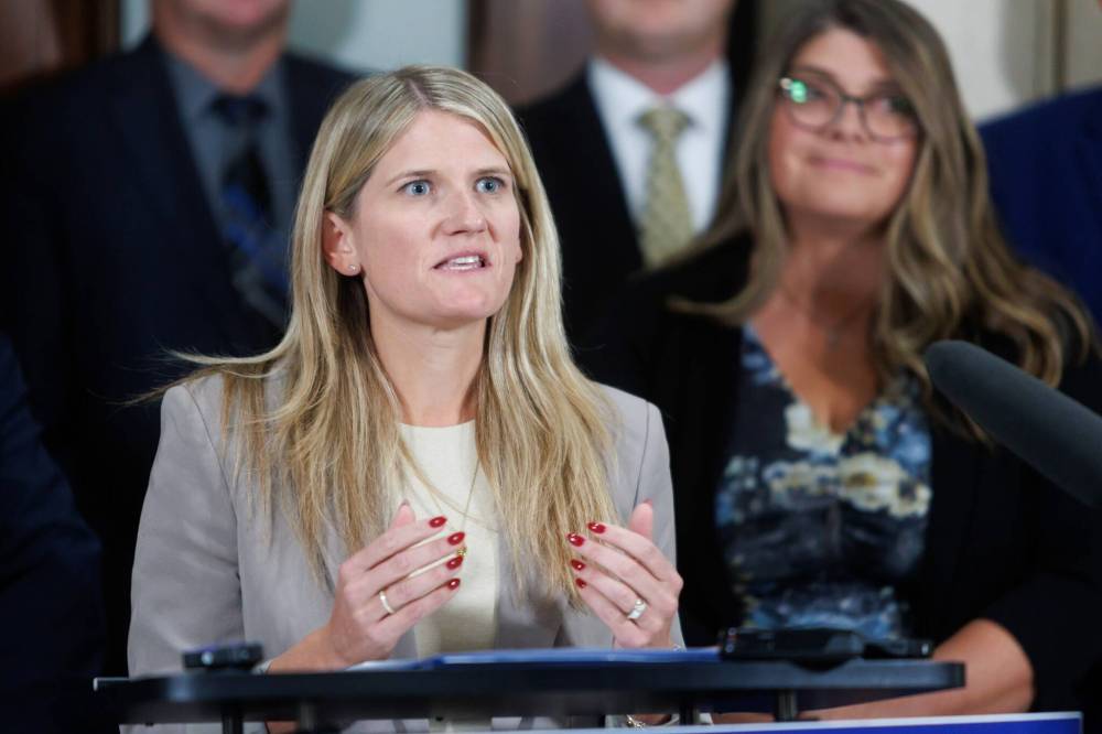 MIKE DEAL / FREE PRESS
PC finance critic Lauren Stone