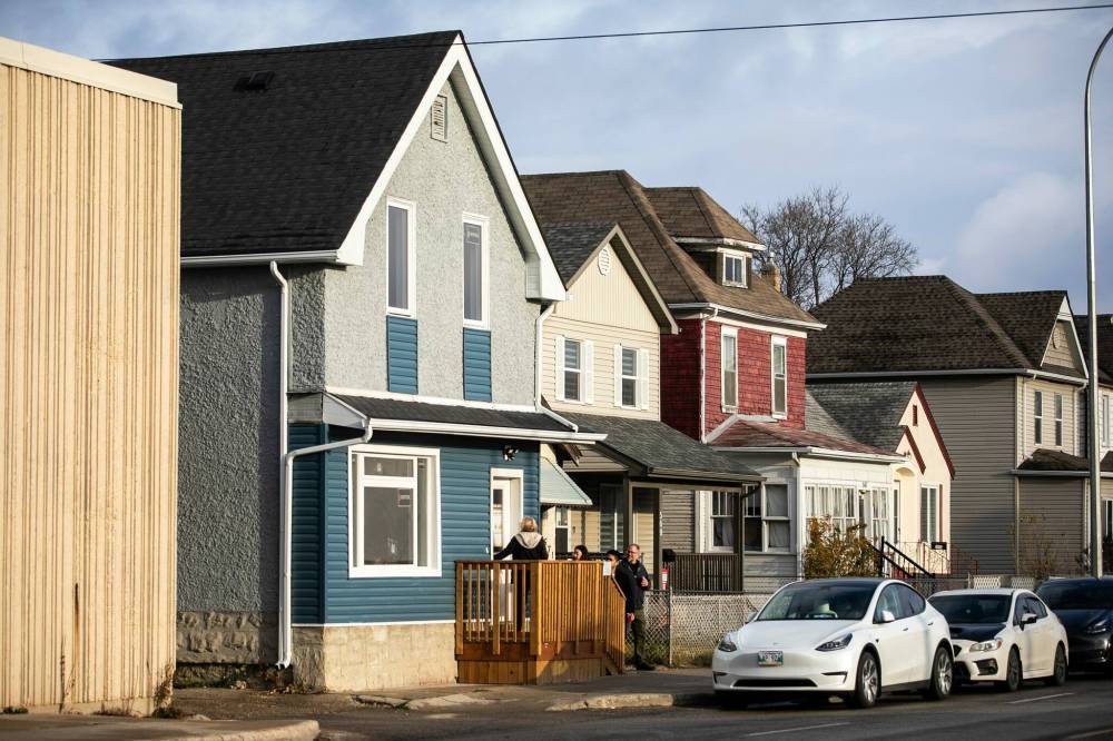 MIKAELA MACKENZIE / FREE PRESS
Raising the Roof's first Manitoba affordable housing development is at 573 Mountain Ave., with plans to develop a building at 480 Young St.