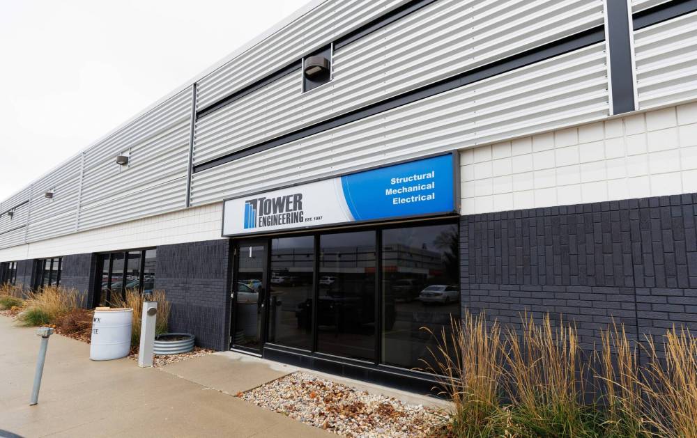 MIKE DEAL / FREE PRESS
Tower Engineering (1140 Waverley St.) is a 27-year-old firm with offices in Winnipeg and Calgary.