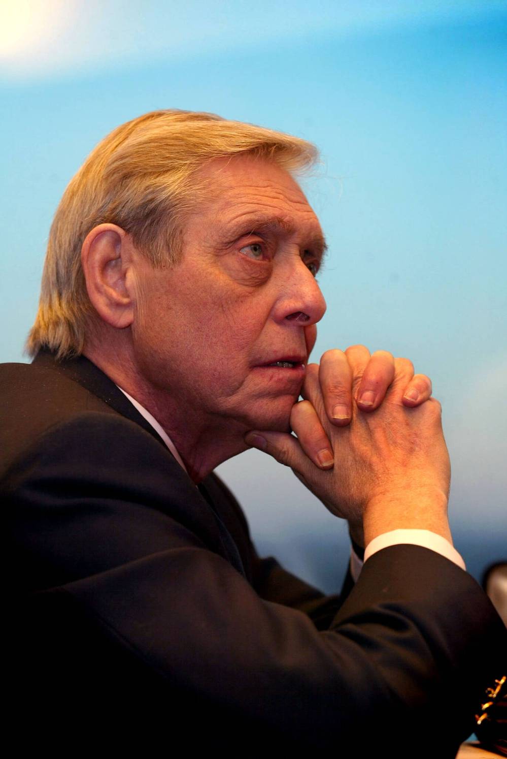 JEFF DE BOOY / FREE PRESS FILES
                                The late Izzy Asper, local business magnate and jazz fan, founded his Jazz Performance series 25 years ago.