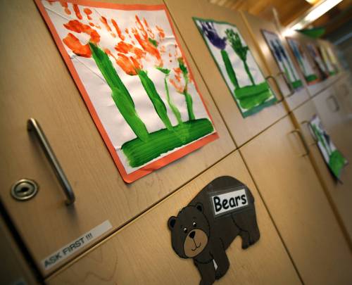 SPLASH child care centre on McGregor, child care space to illustrate Mary Agnes Welch story on care shortages….. April 27, 2015 - (Phil Hossack / Winnipeg Free Press)