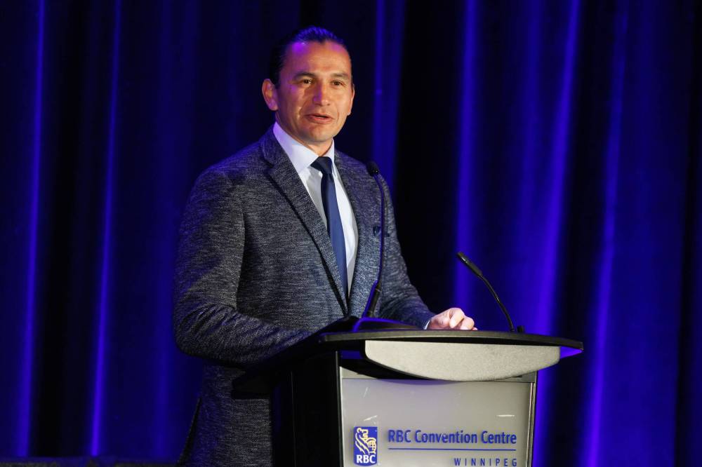MIKE DEAL / FREE PRESs fileS
Premier Wab Kinew’s government faces many
inflationary pressures.