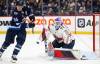 THE CANADIAN PRESS/Fred Greenslade
                                Winnipeg Jets’ Mark Scheifele (55) attempts to deflect the puck past Florida Panthers’ goaltender Sergei Bobrovsky (72) during second period NHL action in Winnipeg, Tuesday, Nov. 19, 2024.