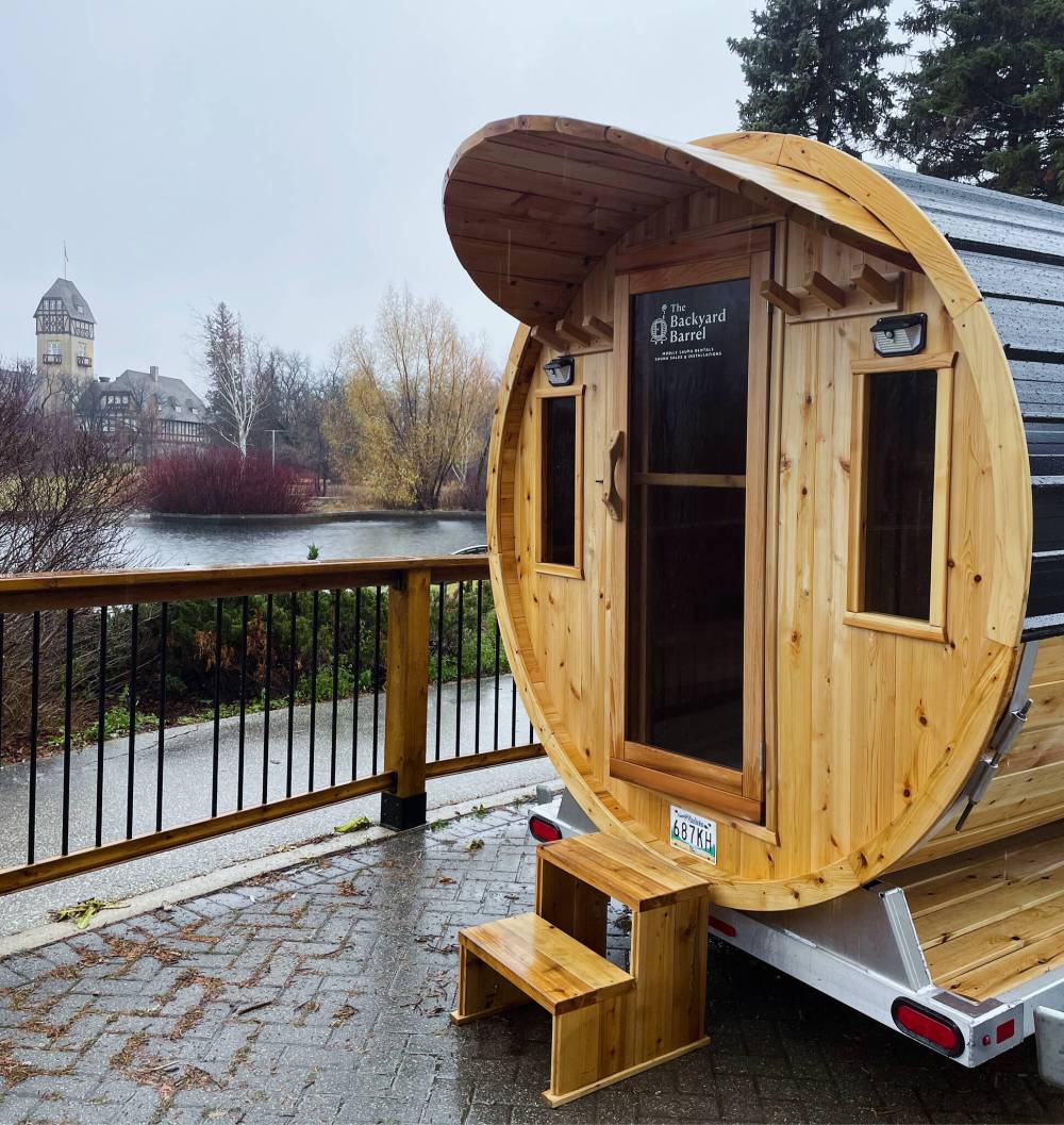 SUPPLIED
The Backyard Barrel will station itself in the Cargo Bar’s patio at Assiniboine Park every weekend this winter.
