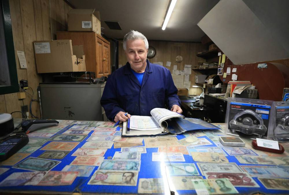 RUTH BONNEVILLE / FREE PRESS
Mitchell Welding owner Ed Nichols said the business's longevity is thanks to the trust and loyalty it's build up with customers.
