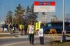 MIKE DEAL / FREE PRESs fileS
                                Canada Post employees walk the picket line outside the main sorting facility in Winnipeg after their union failed to reach a negotiated agreement with management.