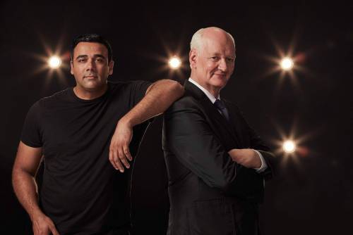 HYPROV PHOTO
                                Asad Mecci (left) and Colin Mochrie