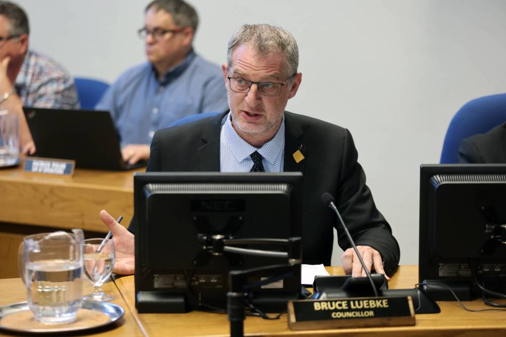 COLIN SLARK / THE BRANDON SUN FILES
Coun. Bruce Luebke says photo radar would help improve street safety in Brandon.
