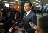 RUTH BONNEVILLE / FREE PRESS FILES
                                Premier Wab Kinew, pictured following his address at the Association of Manitoba Municipalities (AMM) convention on Monday, said U.S.-president-elect Donald Trump’s planned tariffs will have a “huge impact” on Manitoba.