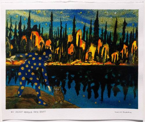 Winnipeg-born artist Marcel Dzama&rsquo;s solo exhibition Ghosts of Canoe Lake is currently on show at the Plug In ICA gallery until March 8.