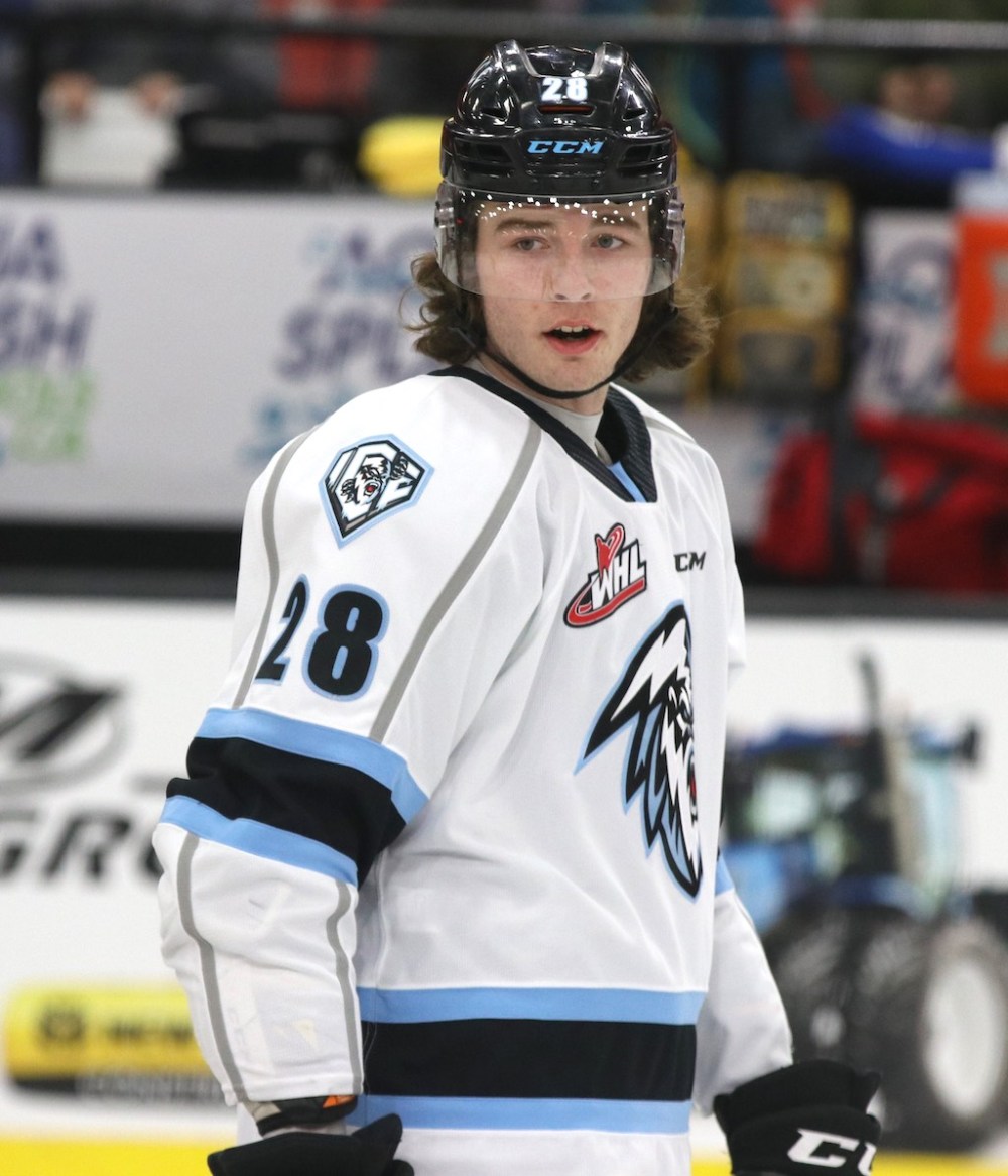 Perry Bergson/The Brandon Sun Files
Geekie played for the Winnipeg Ice for three seasons.