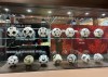 The entrance to FIFA’s World Cup 2026 office in Toronto with a display of match balls from FIFA World Cups dating back to the 1970 men’s tournament is shown on Monday Dec. 9, 2024. THE CANADIAN PRESS/Neil Davidson