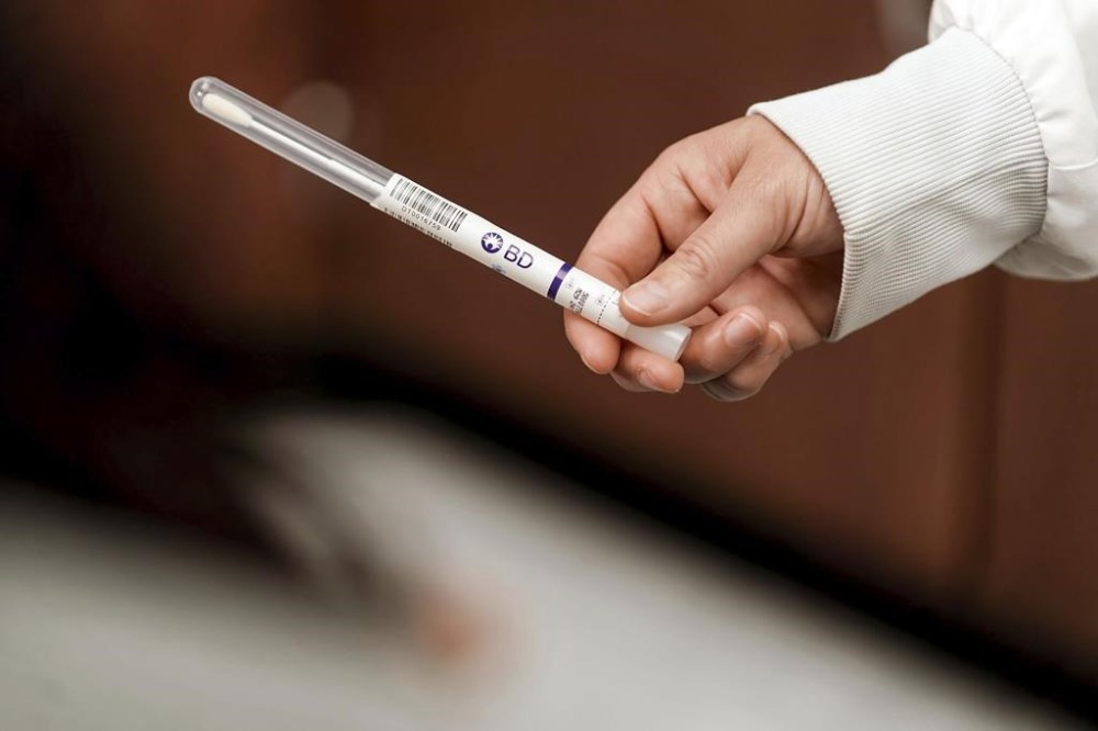 This image provided by BD (Becton, Dickinson and Company) in Dec. 2024 shows the company’s HPV test for cervical cancer screening. (Becton, Dickinson and Company via AP)
