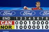 Canada's Carter Rycroft rests behind a scoreboard during a playoff match against Norway at the World Men's Curling Championship at the Capital Gymnasium in Beijing on Saturday, April 5, 2014. THE CANADIAN PRESS/AP/Alexander F. Yuan