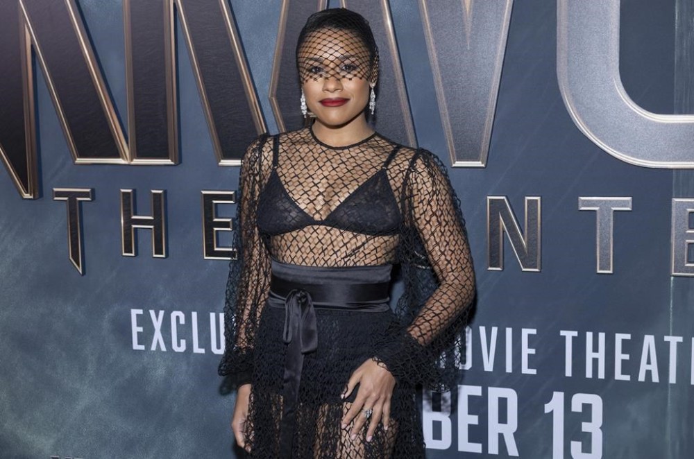 Ariana DeBose attends the world premiere of