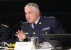 Royal Canadian Mounted Police (RCMP) commissioner Michael Duheme testifies at the Foreign Interference Commission in Ottawa on Thursday, Oct. 3, 2024. THE CANADIAN PRESS/ Patrick Doyle
