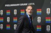 England head coach Thomas Tuchel arrives at the UEFA Preliminary Draw for the 2026 FIFA World Cup at FIFA headquarters in Zurich, Switzerland, Friday, December 13, 2024. (AP Photo/Martin Meissner)
