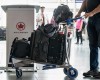 Canadian airline executives are set to testify before a parliamentary committee about their decisions to introduce carry-on bag fees for travellers.A trolly of luggage is seen at the Air Canada self check-in kiosk at Montreal-Pierre Elliott Trudeau International Airport in Montreal, Friday, Sept. 13, 2024. THE CANADIAN PRESS/Christinne Muschi