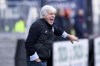 Atalanta's coach Gian Piero Gasperini shouts instructions during the Serie A soccer match between Cagliari Calcio and Atalanta at the Unipol Domus in Cagliari, Italy, Saturday, Dec. 14, 2024. (Gianluca Zuddas/LaPresse via AP)