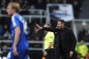 Leicester City's manager Ruud van Nistelrooy gestures, during the English Premier League soccer match between Newcastle United and Leicester City, at St. James' Park, in Newcastle upon Tyne, England, Saturday, Dec. 14, 2024. (Owen Humphreys/PA via AP)