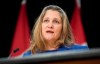 Deputy Prime Minister and Finance Minister Chrystia Freeland speaks with reporters in Ottawa, Tuesday, Dec. 10, 2024. THE CANADIAN PRESS/Adrian Wyld