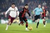 Bournemouth's Evanilson, center and West Ham United's Edson Alvarez vie for the ball, during the English Premier League soccer match between Bournemouth and West Ham United, at the Vitality Stadium, in Bournemouth, England, Monday, Dec. 16, 2024. (Zac Goodwin/PA via AP)