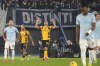 Inter Milan's Carlos Augusto, centre, celebrates after scoring his side's fifth goal during the Italian Serie A soccer match between Lazio and Inter at Rome's Olympic Stadium, Rome, Italy, Monday, Dec. 16, 2024. (AP Photo/Gregorio Borgia)