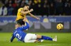 Wolverhampton Wanderers' Matheus Cunha scores their side's first goal of the game, during the English Premier League soccer match between Wolverhampton Wanderers and Ipswich Town, at Molineux Stadium, in Wolverhampton, Saturday, Dec. 14, 2024. (Nick Potts/PA via AP)