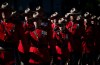 Members of the Royal Canadian Mounted Police (RCMP) march towards the front lawn of Parliament Hill during the 47th Annual Canadian Police and Peace Officers' Memorial Service in downtown Ottawa, Sunday, Sept. 29, 2024. THE CANADIAN PRESS/Spencer Colby