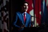 Prime Minister Justin Trudeau delivers remarks during a National Caucus holiday event in Ottawa, on Tuesday, Dec. 17, 2024. THE CANADIAN PRESS/Spencer Colby