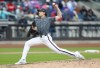 New York Mets pitcher Josh Walker (91) throws against the St. Louis Cardinals during the fifth inning of a baseball game, Saturday, April 27, 2024, in New York. THE CANADIAN PRESS/AP-Noah K. Murray