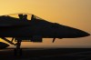FILE - A fighter jet maneuvers on the deck of the USS Dwight D. Eisenhower in the Red Sea, June 11, 2024. (AP Photo/Bernat Armangue, File)