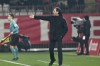 Monza's head coach Alessandro Nesta gestures during the Serie A soccer match between AC Monza and Juventus at U-Power Stadium in Monza, Italy, Sunday Dec. 22 , 2024. (Photo AC Monza/LaPresse via AP)