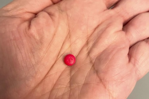 A decongestant pill containing phenylephrine is displayed for a photograph in Philadelphia on Monday, Dec. 9, 2024. (AP Photo/Jonathan Poet)