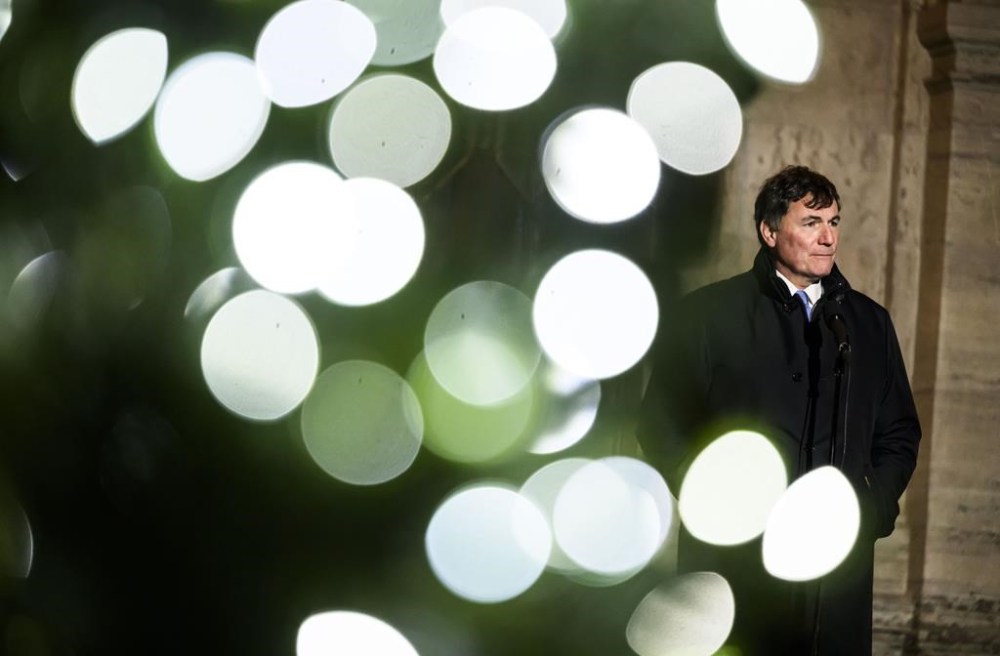The federal government plans to extend the deadline for claiming charitable donations on tax returns through to the end of February. Finance Minister Dominic LeBlanc takes part in a news conference after a swearing in ceremony at Rideau Hall, in Ottawa, Monday, Dec. 16, 2024. THE CANADIAN PRESS/Justin Tang