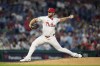 FILE - Philadelphia Phillies' Tyler Gilbert plays during a baseball game, Tuesday, Sept. 24, 2024, in Philadelphia. (AP Photo/Matt Slocum, File)