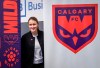 The Calgary Wild women's pro soccer team announced Lydia Bedford to be its first head coach in Calgary, Friday, Jan. 3, 2025.THE CANADIAN PRESS/Jeff McIntosh