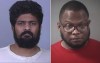 This combination image shows left to right; undated photo released by the Sherburne County Sheriff’s Office shows Harshkumar Patel in Elk River, Minn., and undated photo released by the U.S. Immigration and Customs Enforcement shows Steve Shand. (AP Photo)